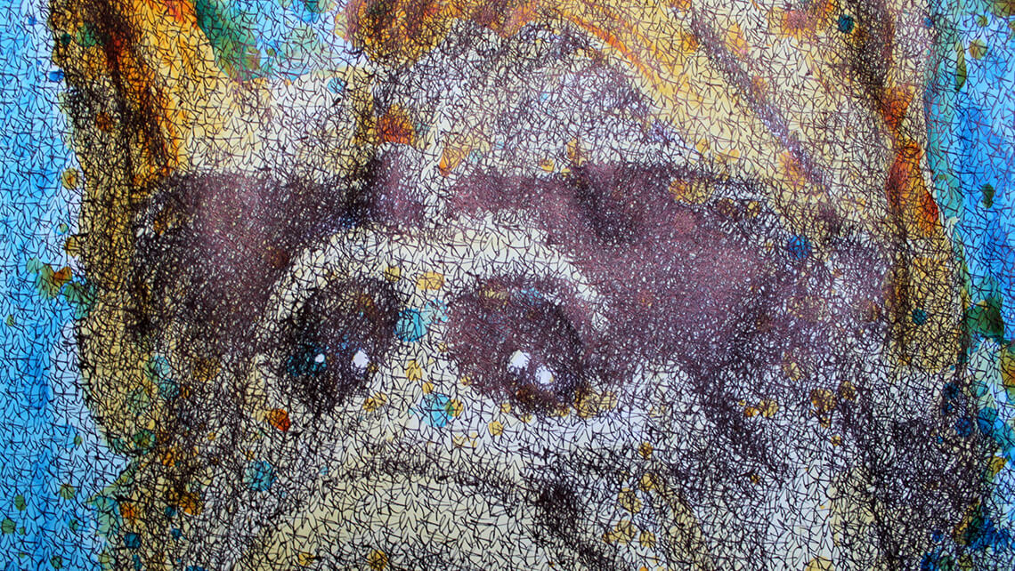 Dessin graffiti Futon